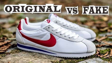 original nike cortez vs fake|how to spot nike cortez's.